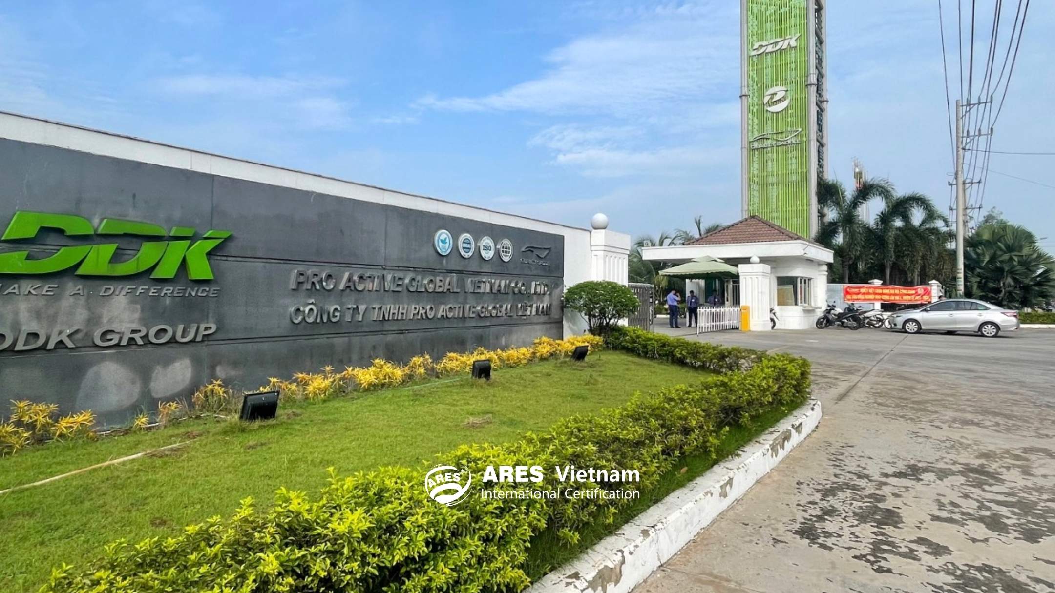 Nhà máy Công Ty TNHH PRO ACTIVE GLOBAL Việt Nam tại Khu công nghiệp Đại Đăng, Bình Dương cũ