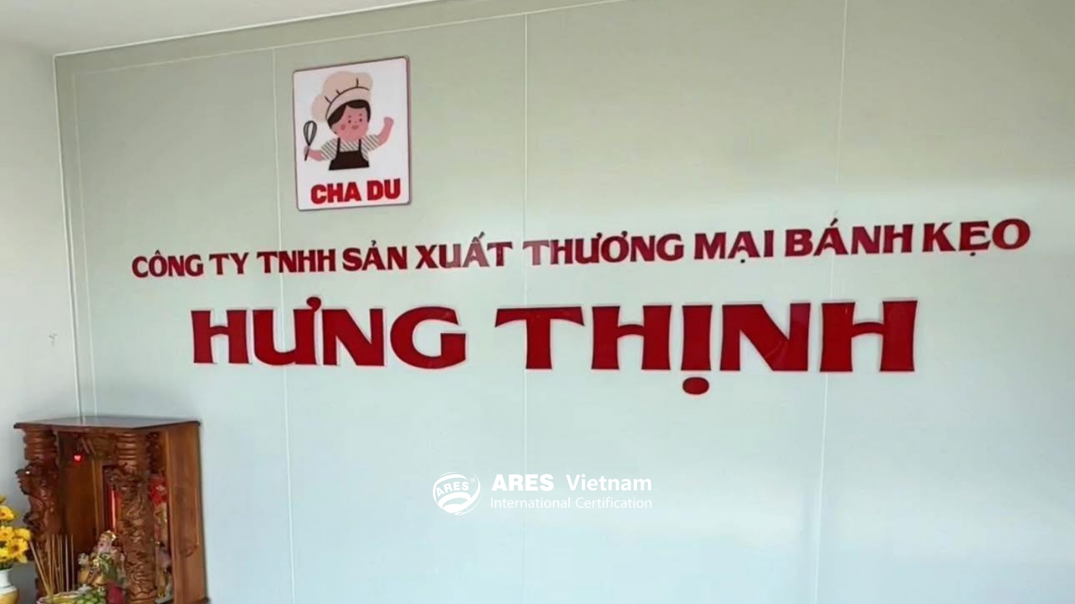 Nhà máy sản xuất bánh kẹo HƯNG THỊNH tại Đức Hòa Thượng, Long An