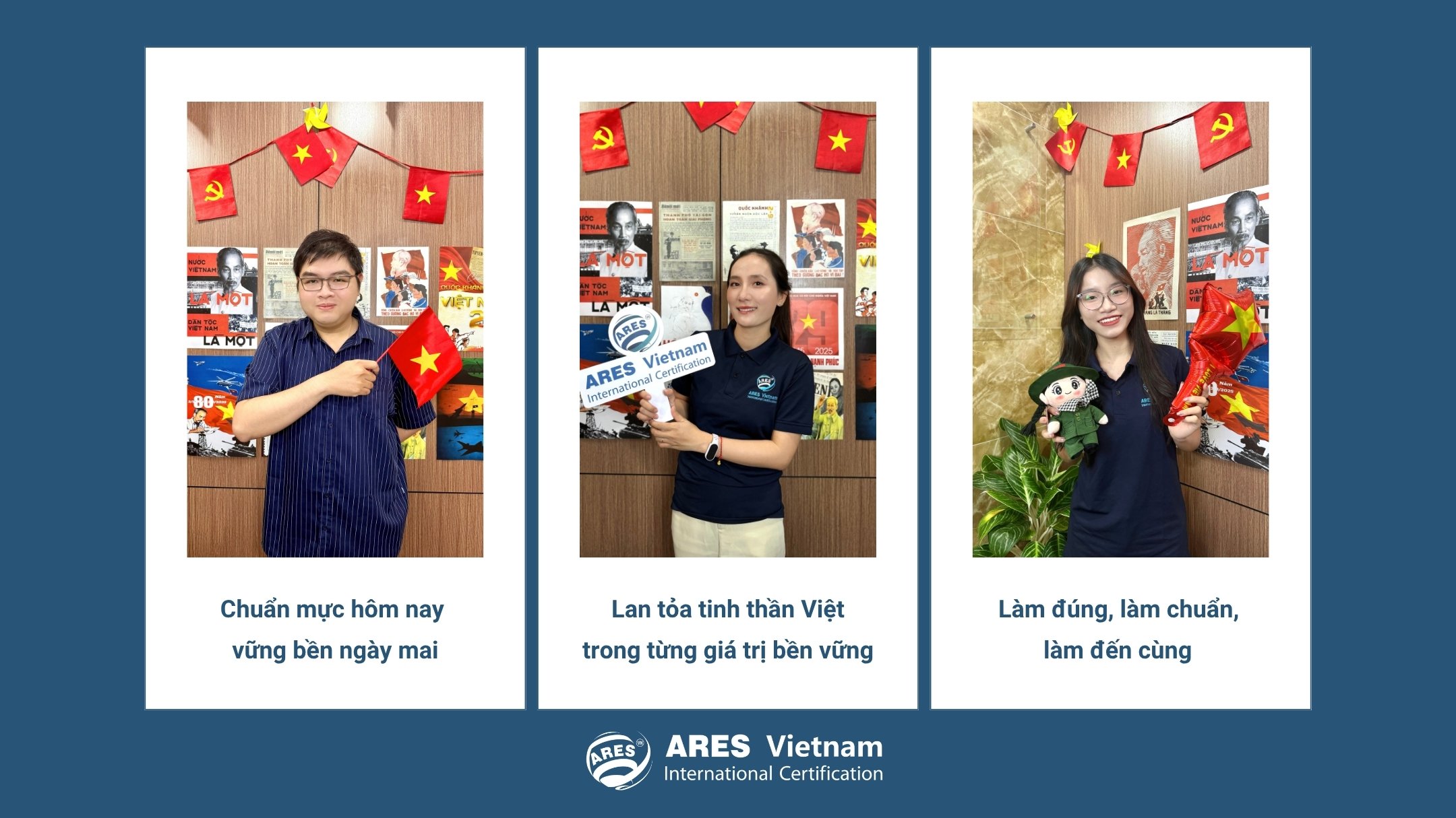 Tinh thần ARES Vietnam trong ngày Quốc Khánh 2/9