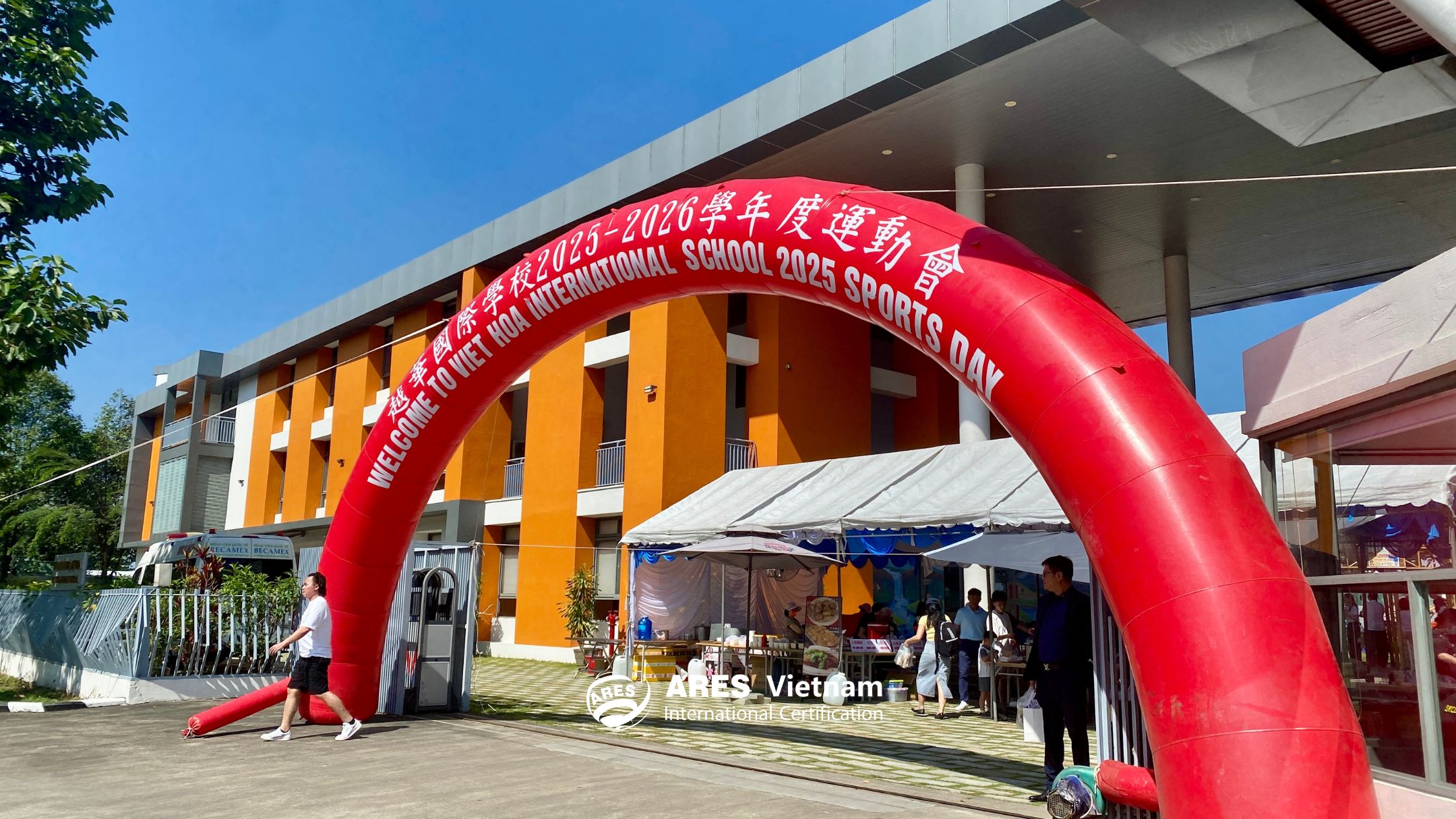 Không gian Lễ hội Thể thao lần thứ 7 tại Viet Hoa International School