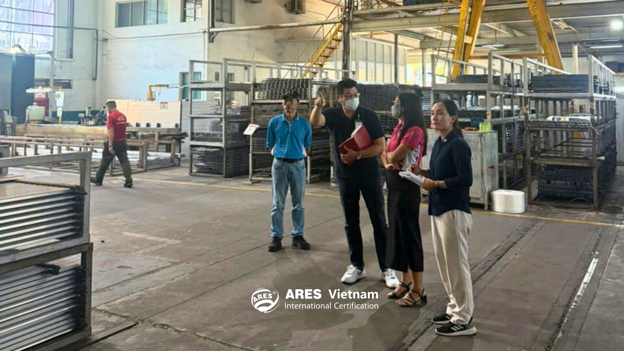 亞瑞仕專家於宜興國際責任有限公司進行 ISO 14067 認證評估