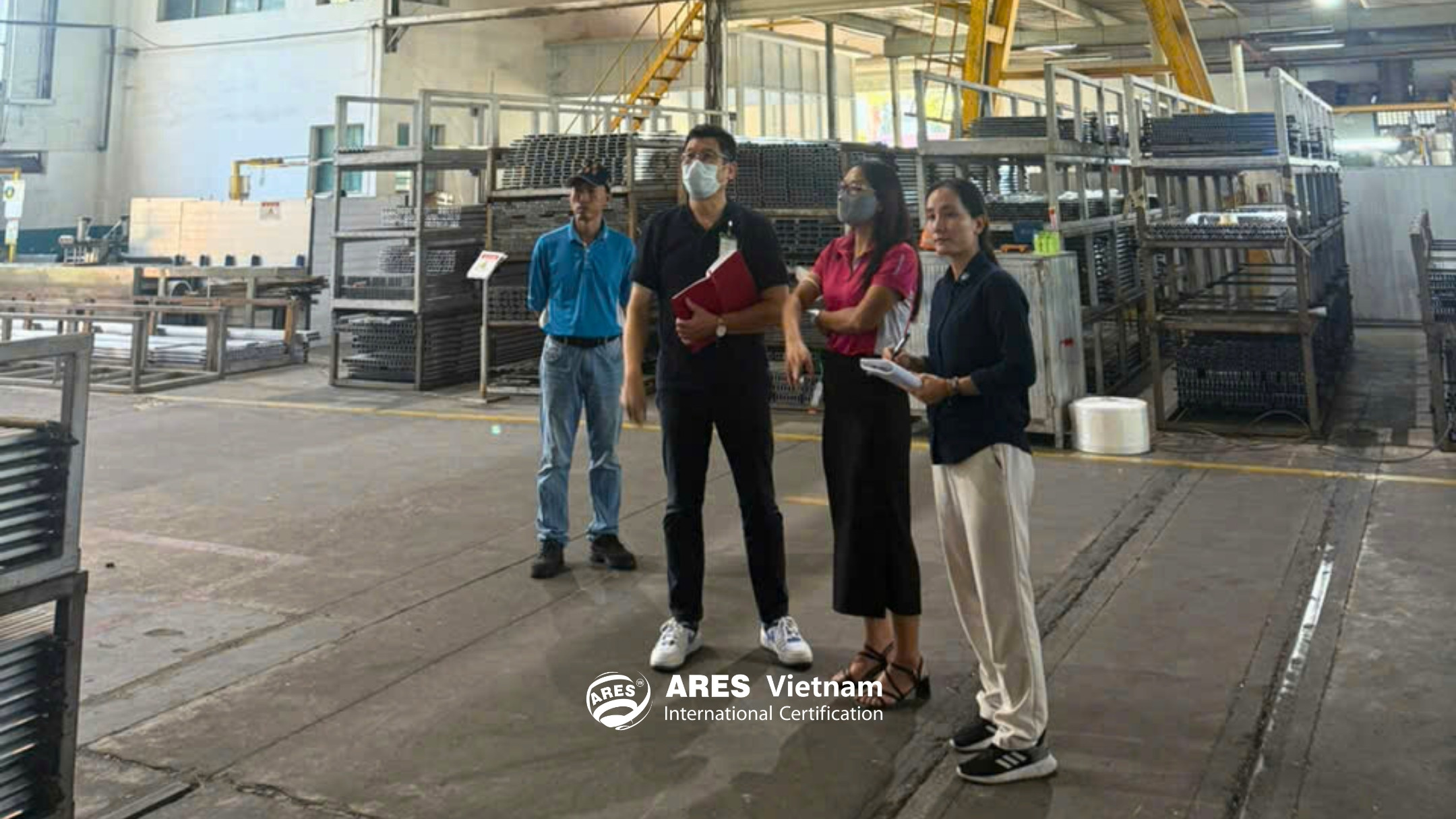 亞瑞仕專家於宜興國際責任有限公司進行 ISO 14067 認證評估