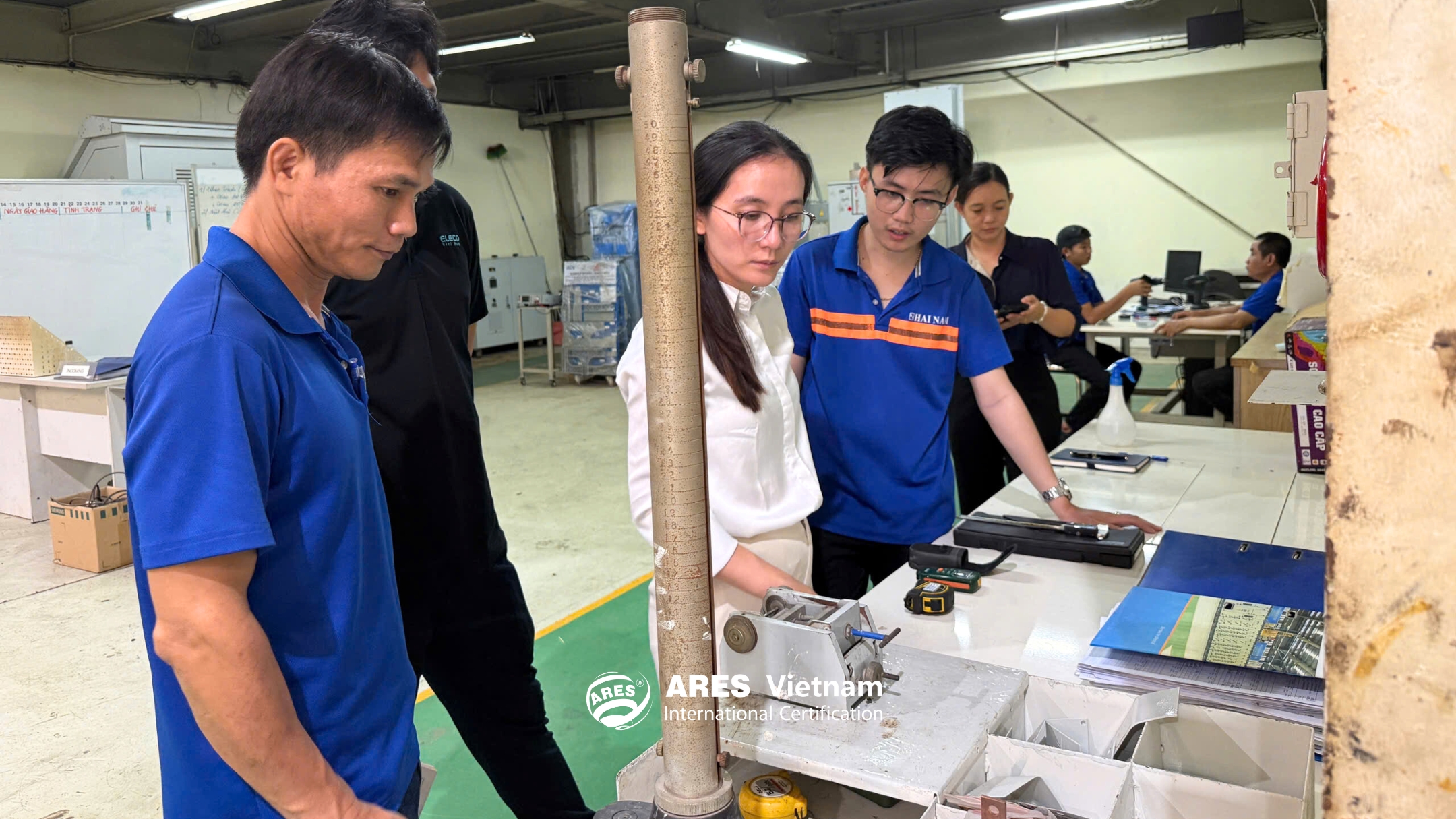 越南亞瑞仕专家在ELECO生产现场开展评估