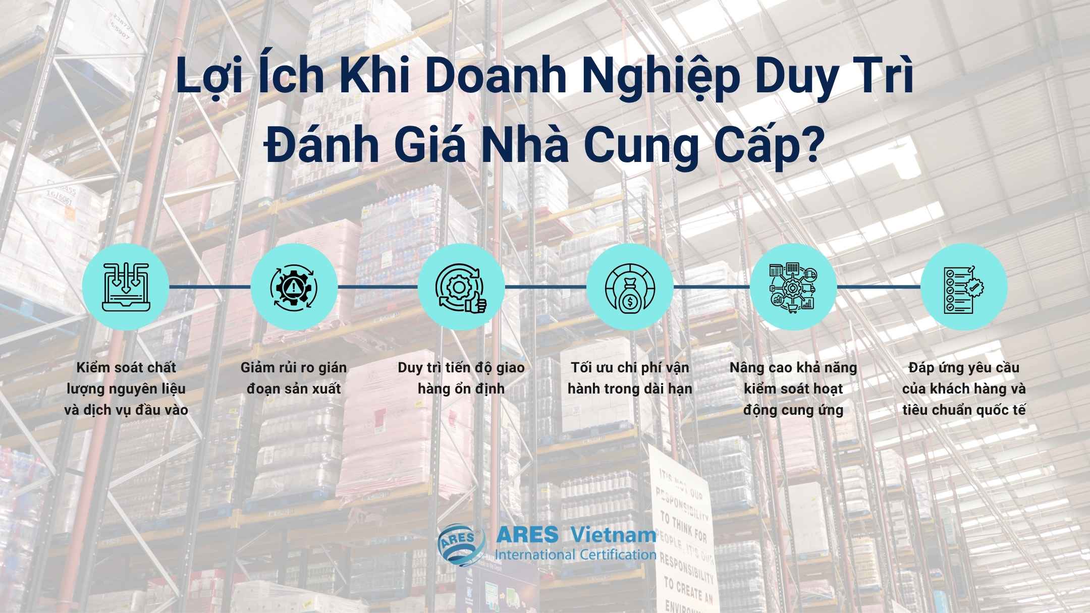 Lợi ích khi doanh nghiệp đánh giá nhà cung cấp