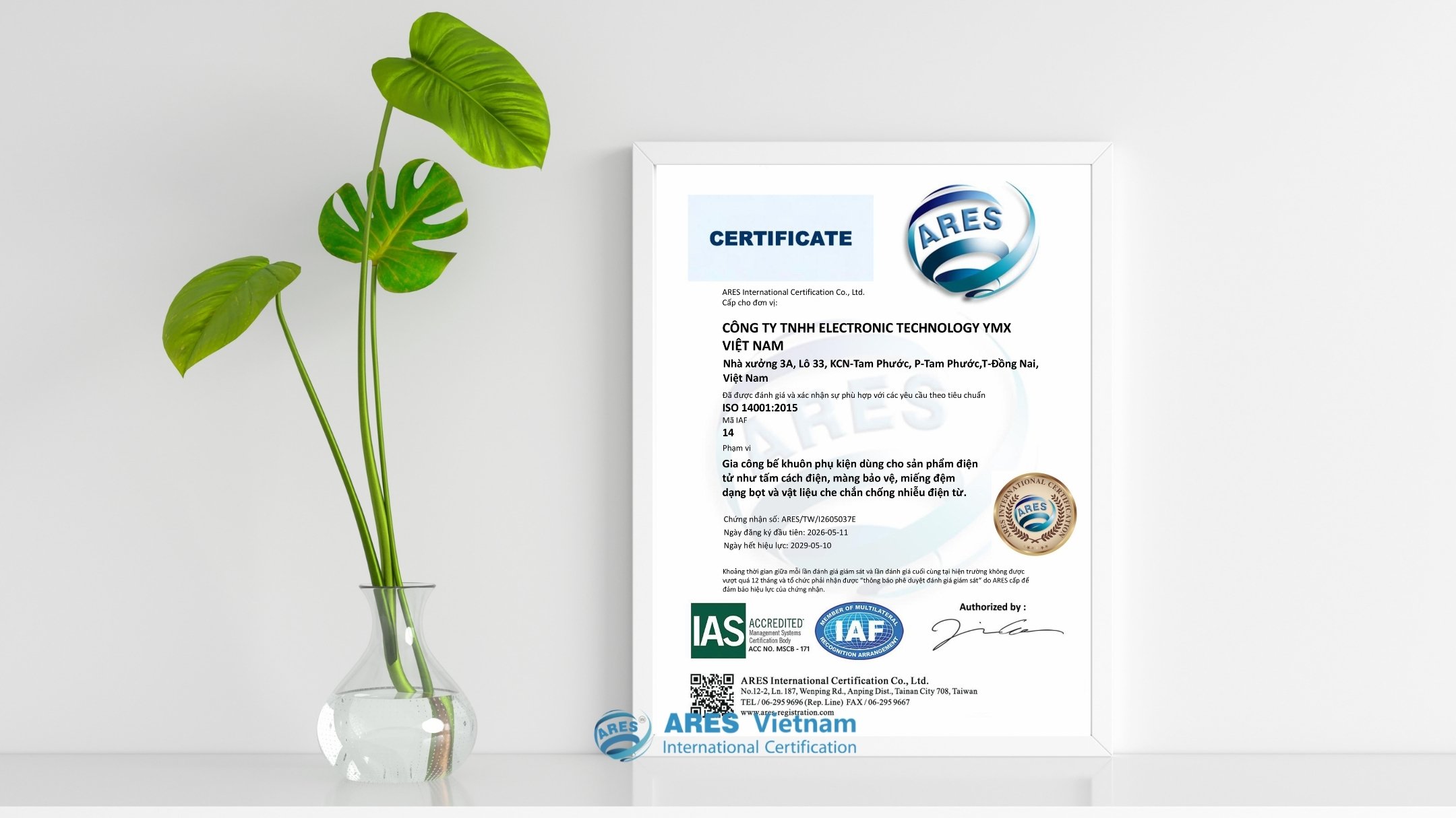 Chứng nhận ISO 14001:2015 - Hệ thống quản lý môi trường