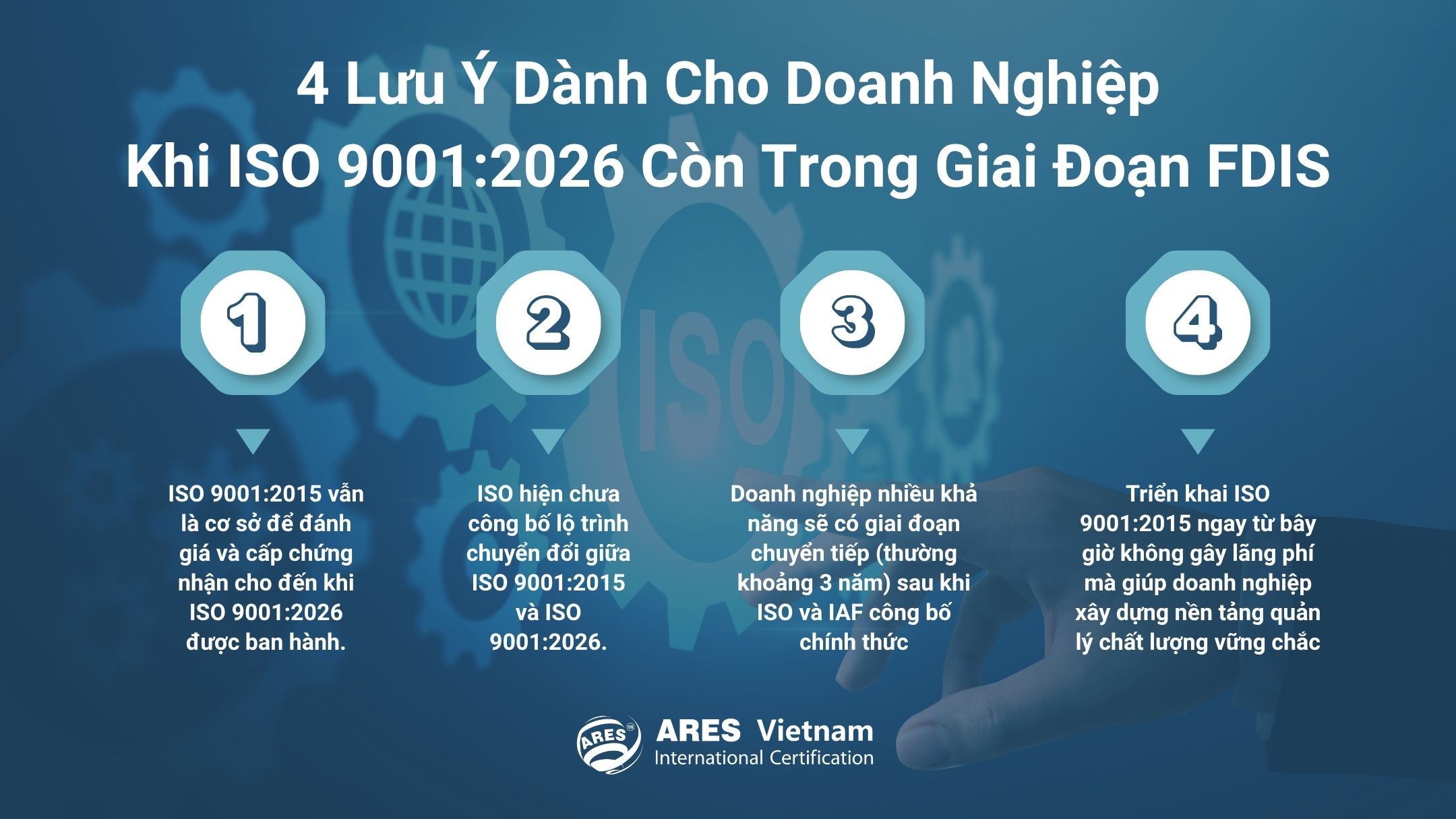 4 Lưu ý dành cho doanh nghiệp khi ISO 9001:2026 còn trong giai đoạn FDIS