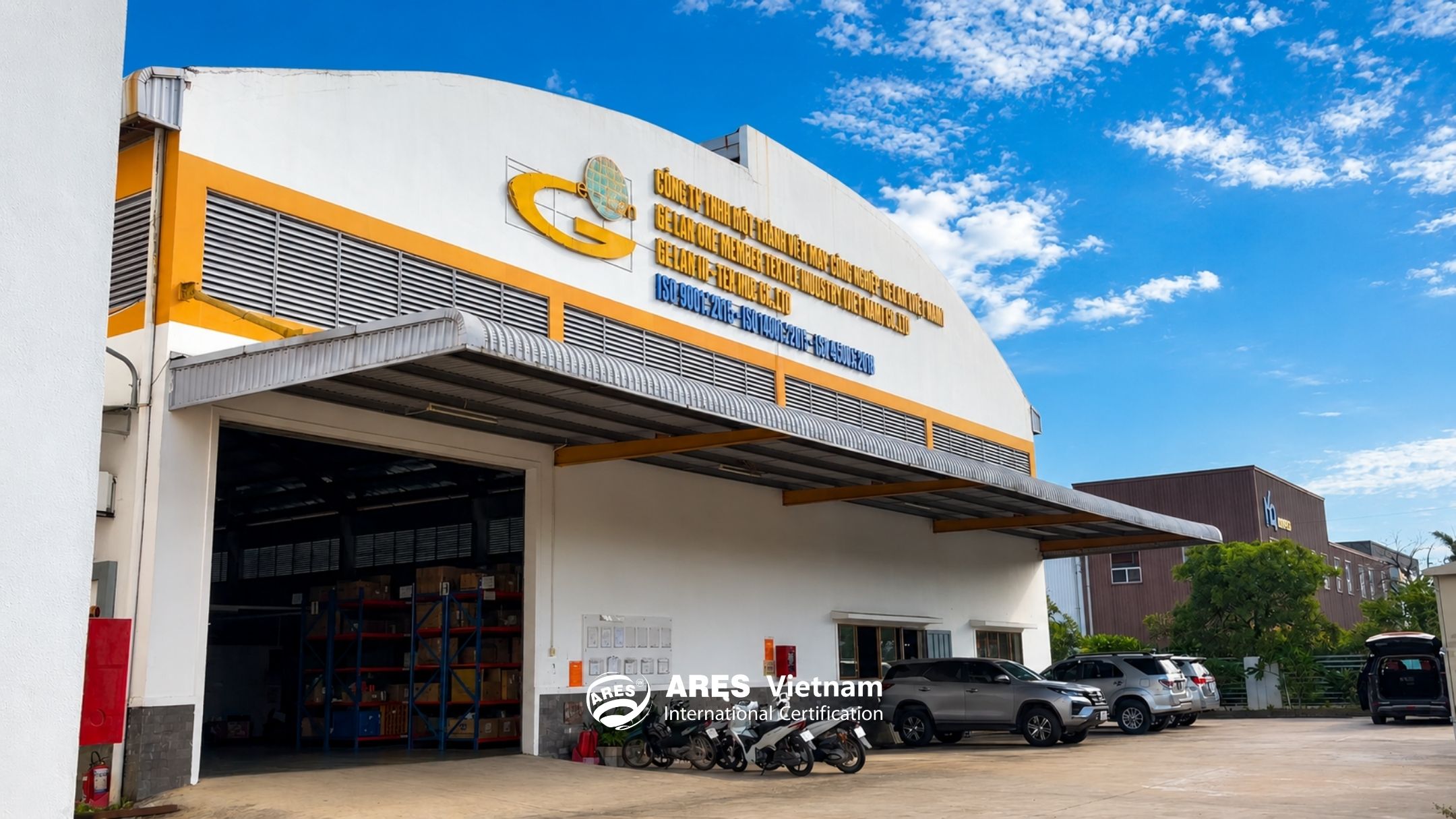 Nhà xưởng của GELAN VIỆT NAM